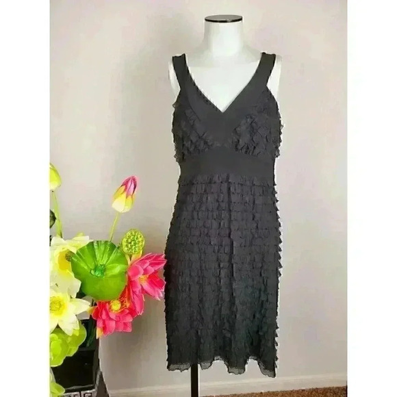 Volume One Ruffled Dress women size XL Jun… - Picture 4 of 7